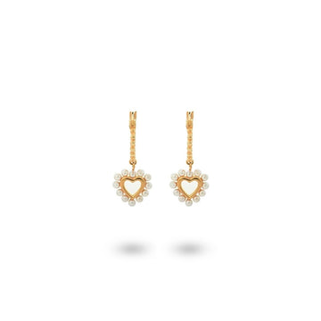 Damenohrringe 24KAE 42403Y Gold