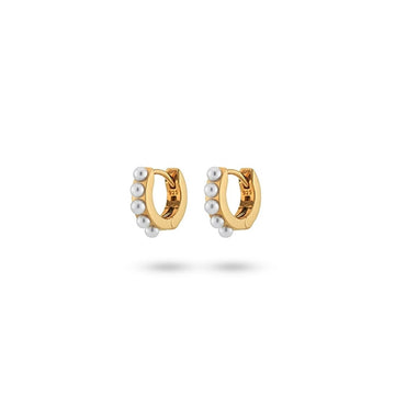 Damenohrringe 24KAE 42419Y Gold