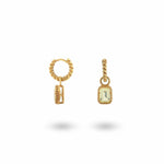 Damenohrringe 24KAE Metall