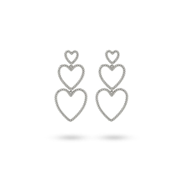 Damenohrringe 24KAE 42442S Silberfarben