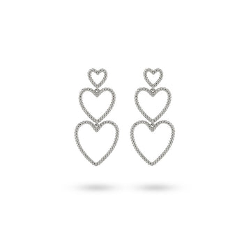 Damenohrringe 24KAE 42442S Silberfarben