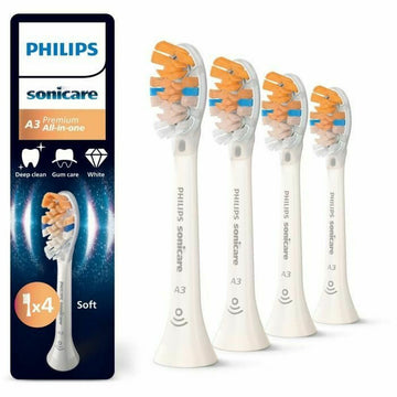 Ersatzkopf Philips Weiß 4 Stück