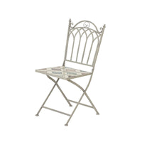 Gepolsterte Campingstuhl Lifetime Bistró 38 x 50 x 89 cm Braun Mosaik