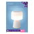 LED-Lampe mit Bluetooth Lautsprecher und kabellosem Ladegerät Lumineo 894417 Weiß Aufladbar