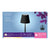 LED Tischlampe Lumineo 894376 Schwarz Metall 17 cm Aufladbar