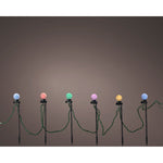 LED-Gartenpfahl-Set Lumineo Bunt 6 W Warmes Weiß 20 Stück
