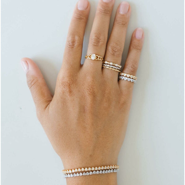 Damenring 24KAE 124141S/54 Silberfarben 14