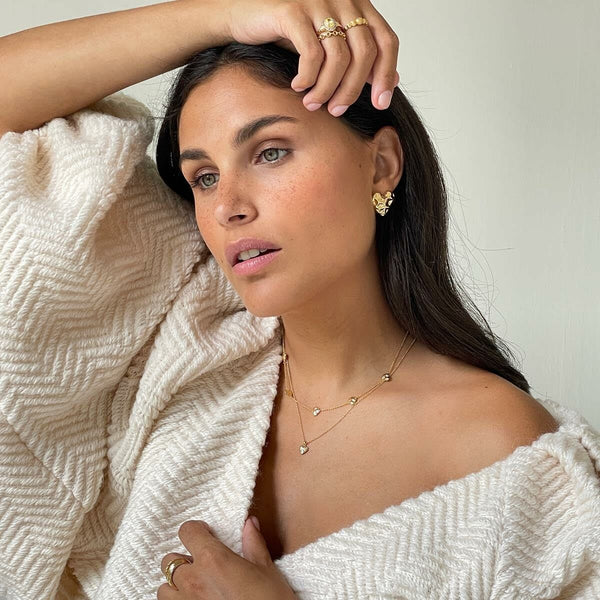 Damenhalskette 24KAE