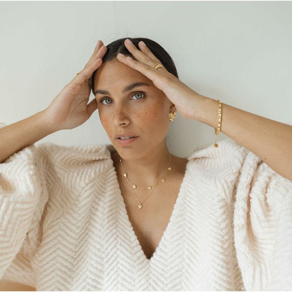 Damenhalskette 24KAE