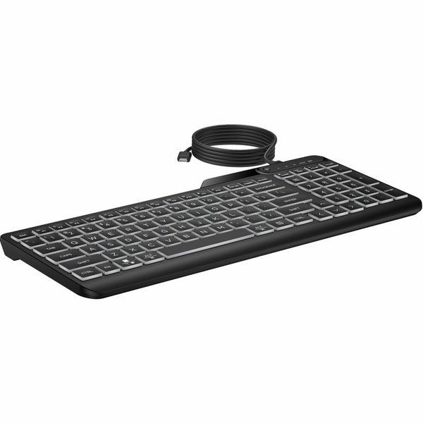 Tastatur mit Maus HP 7N7C1AA Schwarz Qwerty US Qwerty Spanisch