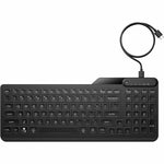 Tastatur mit Maus HP 7N7C1AA Schwarz Qwerty US Qwerty Spanisch