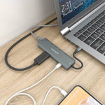 Hub USB Aisens ASUC-5P011-GR Grau