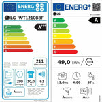Waschmaschine / Trockner LG WT1210BBF 1400 rpm 10kg / 12kg