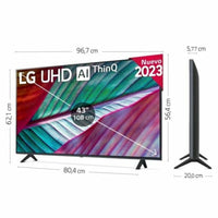 Smart TV LG 43UR78006LK.AEU 43" 4K Ultra HD HDR LCD (Restauriert A)