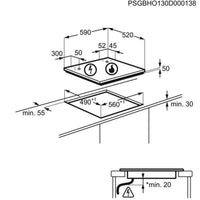 Induktionskochfeld Samsung NZ64M3NM1BB 60 cm 7200 W