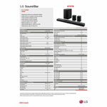 Soundbar LG Schwarz 500 W (Restauriert A)
