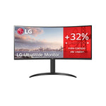 Gaming-Monitor LG 34WP75CP-B Gekrümmt LED 34" UWQHD