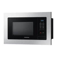 Mikrowelle Samsung MG23A7013CT 23L 23 L Stahl 800 W