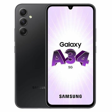 Smartphone Samsung A34 5G 6,6" Octa Core 6 GB RAM 128 GB Schwarz