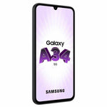 Smartphone Samsung A34 5G 6,6" Octa Core 6 GB RAM 128 GB Schwarz
