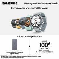 Smartwatch Samsung Silberfarben 1,3" 43 mm