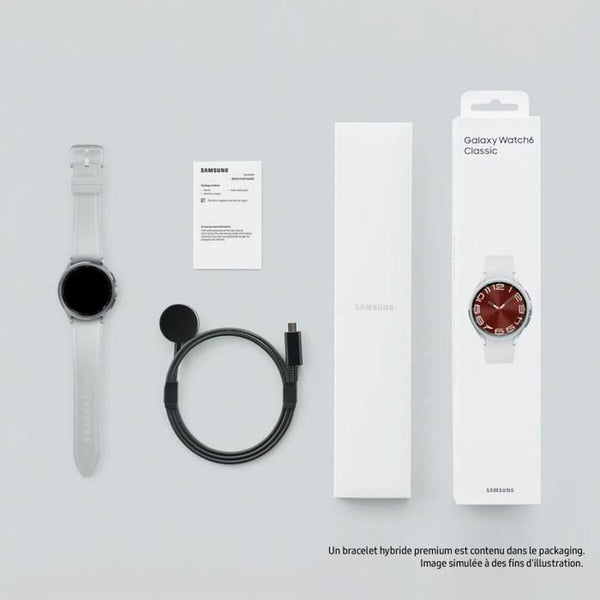 Smartwatch Samsung Silberfarben 1,3" 43 mm