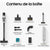 Besenstaubsauger Samsung VS20B95823W/WA 210 W 580 W