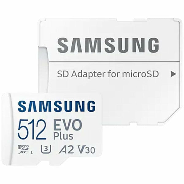 Mikro SD Speicherkarte mit Adapter Samsung EVO Plus 2023 512 GB