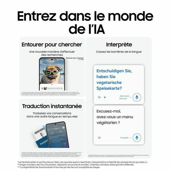 Smartphone Samsung Galaxy S24 FE 5G 6,7" 8 GB RAM 128 GB grün