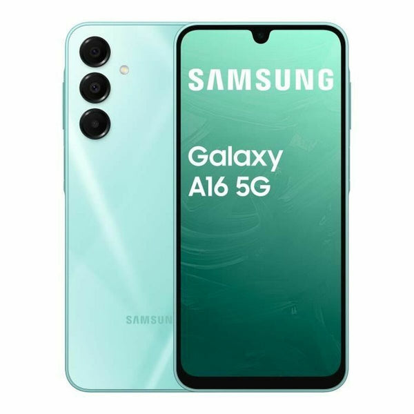 Mobiltelefon für ältere Erwachsene Samsung SM-A166BLGDEUB Octa Core 4 GB RAM 128 GB grün 6,7"