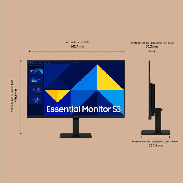 Gaming-Monitor Samsung LS27D304GAUXEN Full HD 27"