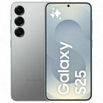 Smartphone Samsung Galaxy S25 AI 6,2" Qualcomm Snapdragon 8 Elite 12 GB RAM 128 GB Grau Silberfarben