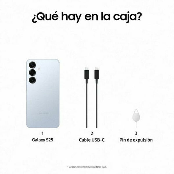 Smartphone Samsung Galaxy S25 Plus AI 6,7" Qualcomm Snapdragon 8 Elite 12 GB RAM 512 GB Blau