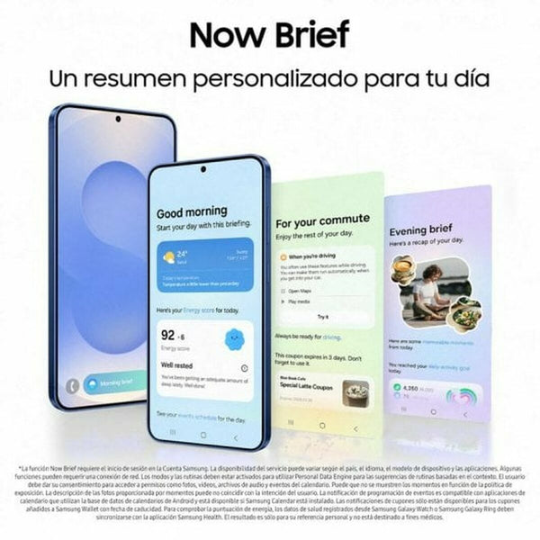Smartphone Samsung Galaxy S25 Plus 6,7" Qualcomm Snapdragon 8 Elite 12 GB RAM 256 GB Blau