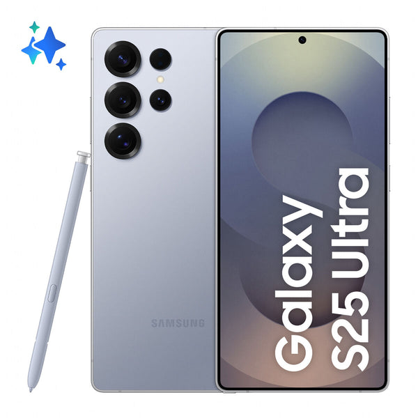 Smartphone Samsung Galaxy S25 Ultra 12 GB RAM 256 GB Blau Silberfarben 6,9" Qualcomm Snapdragon 8 Elite