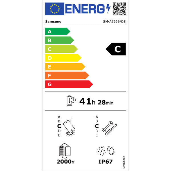 Smartphone Samsung 6,7" 8 GB RAM 256 GB Weiß
