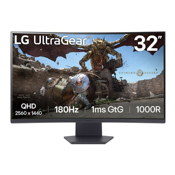 Gaming-Monitor LG 32GS60QC-B Quad HD 32" 180 Hz