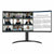 Monitor LG 34WR55QK-B 4K Ultra HD Wide Quad HD 34"