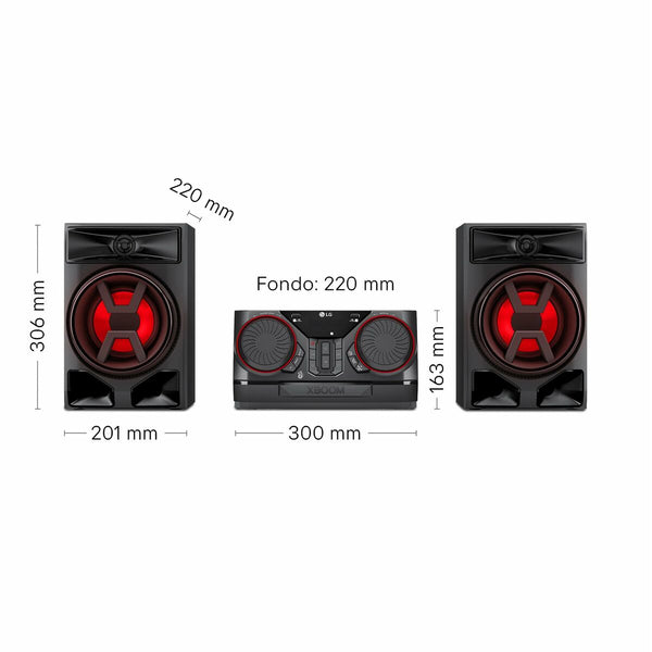 Micro-Hi-Fi-System LG CK43N