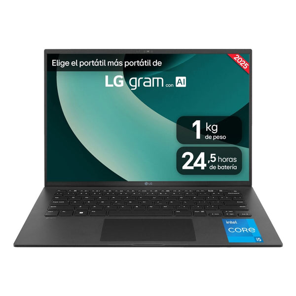 Laptop LG 14ZD90RU-G.AX55B 14" i5-1334U 16 GB RAM 512 GB SSD Qwerty Spanisch
