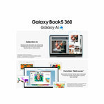 Laptop Samsung Galaxy Book5 360 Intel Core Ultra 5 226V 15,6" 16 GB RAM 512 GB SSD