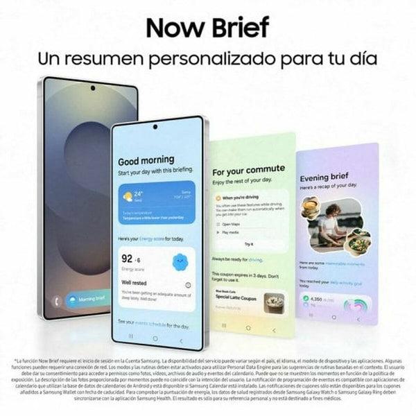 Smartphone Samsung SM-S938BZSGEUB 6,9" 12 GB RAM 512 GB Silberfarben