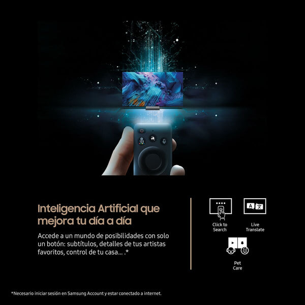 Smart TV Samsung TQ50QN80FAUXXC 50" 4K Ultra HD HDR Neo QLED