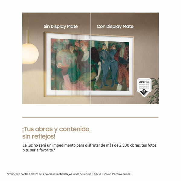 Smart TV Samsung TQ50LS03FAUXXC 50" 4K Ultra HD LED HDR QLED