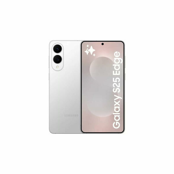 Smartphone Samsung GALAXY S25 EDGE 6,7" Qualcomm Snapdragon 8 Elite 12 GB RAM 128 GB 256 GB Silberfarben