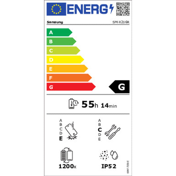Tablet Samsung Galaxy Tab A9+ 11" Snapdragon 695 6 GB RAM 128 GB Silberfarben