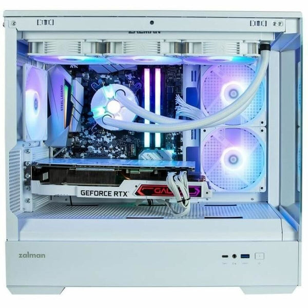 ATX Semi-Tower Gehäuse Zalman P30 Weiß