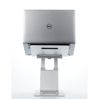 Laptop-Stand Pout POUT-02701SG Silikon Aluminium 26,5 x 40 x 27 cm