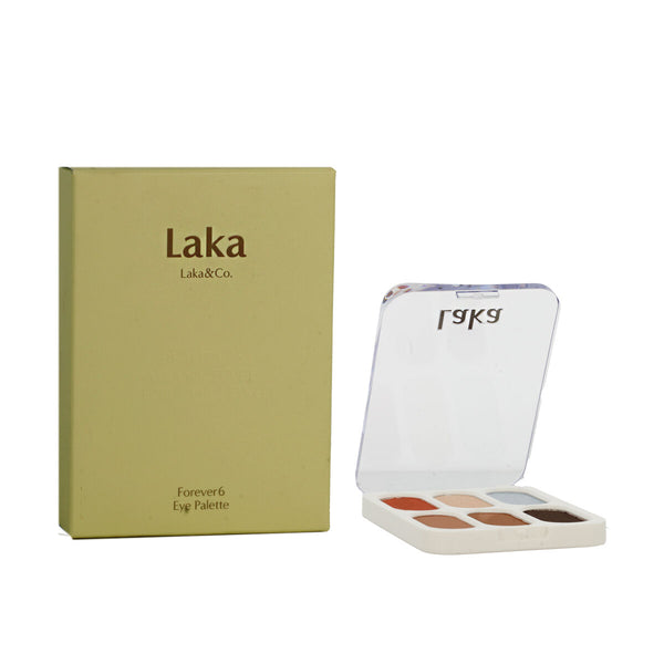 Palette mit Lidschatten Laka Forever6 01 Beginning 7 g