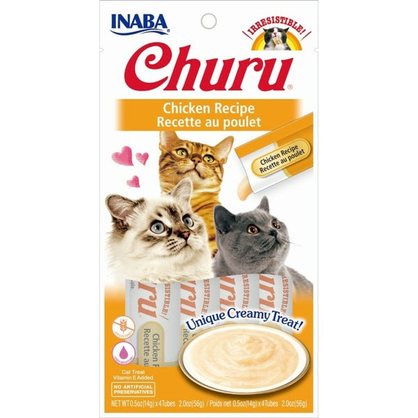 Snack für Katze Inaba Churu Huhn 4 x 14 g